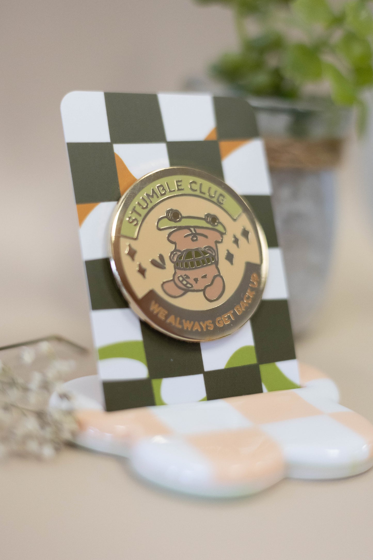 Stumble Club Pin