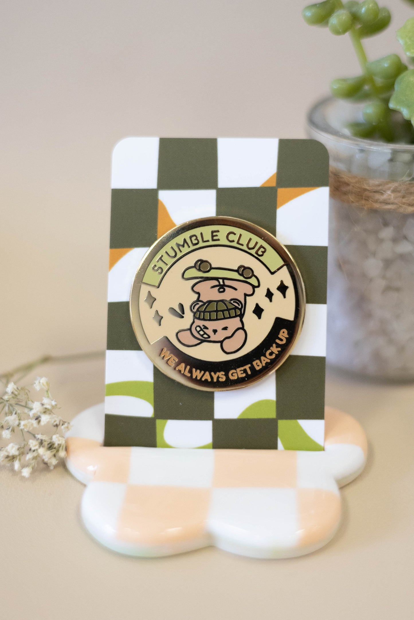Stumble Club Pin