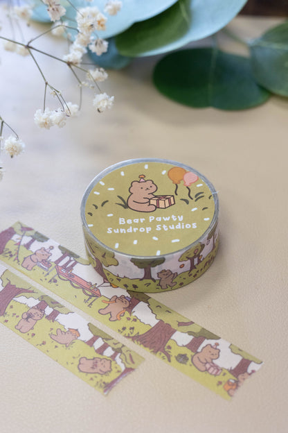 Bear Pawty Washi Tape