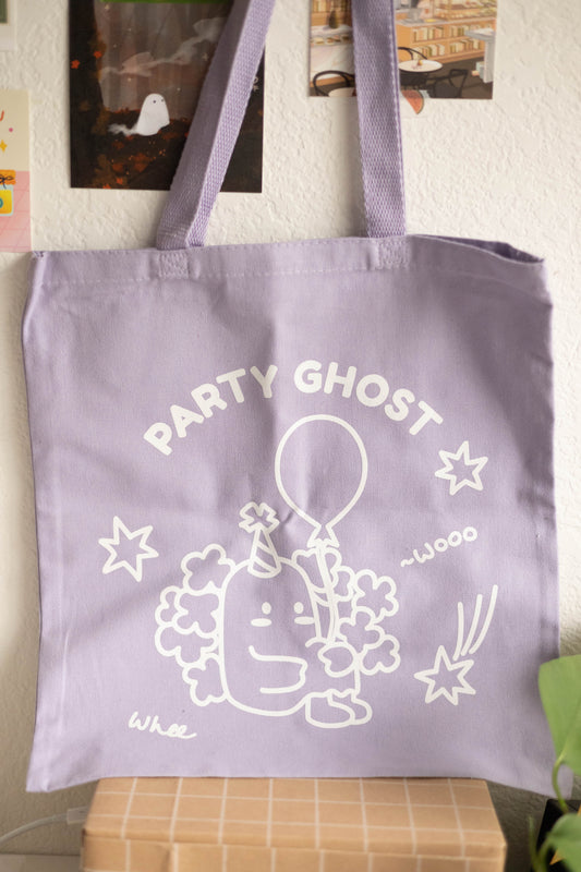 Party Ghost Tote Bag