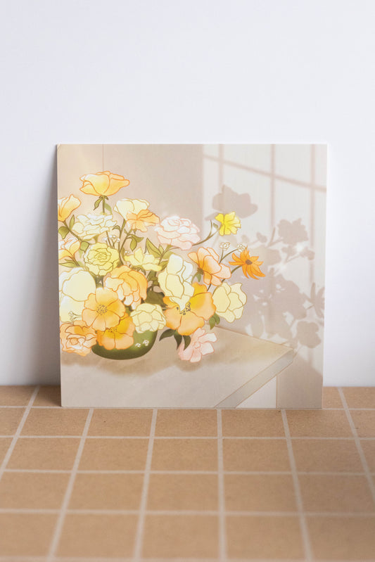 Sunlight Bouquet Art Print