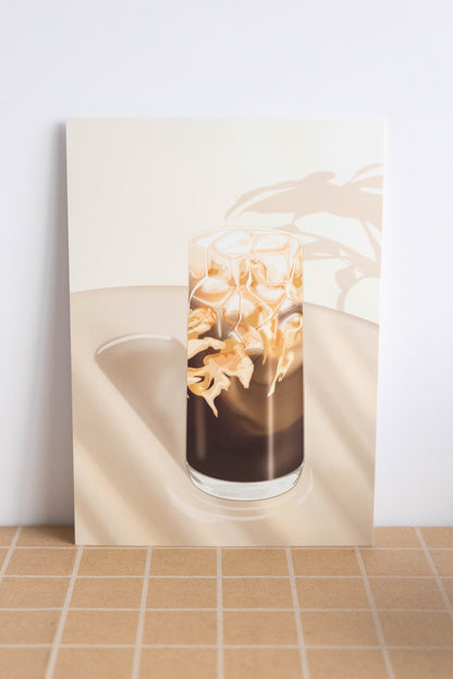 Iced Coffee Art Print