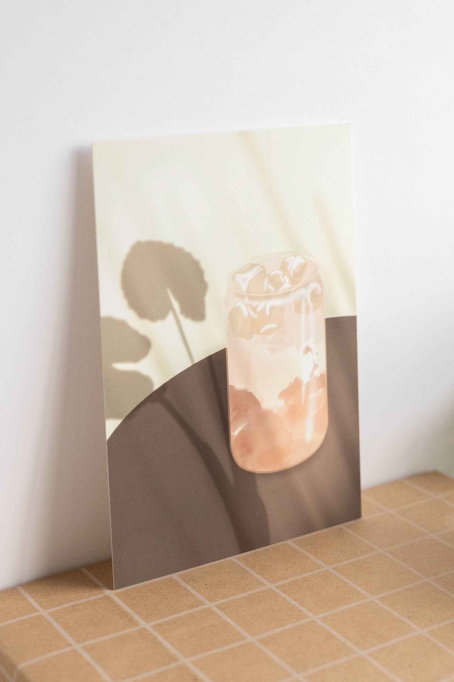 Crafti Boba Taro Drink Art Print