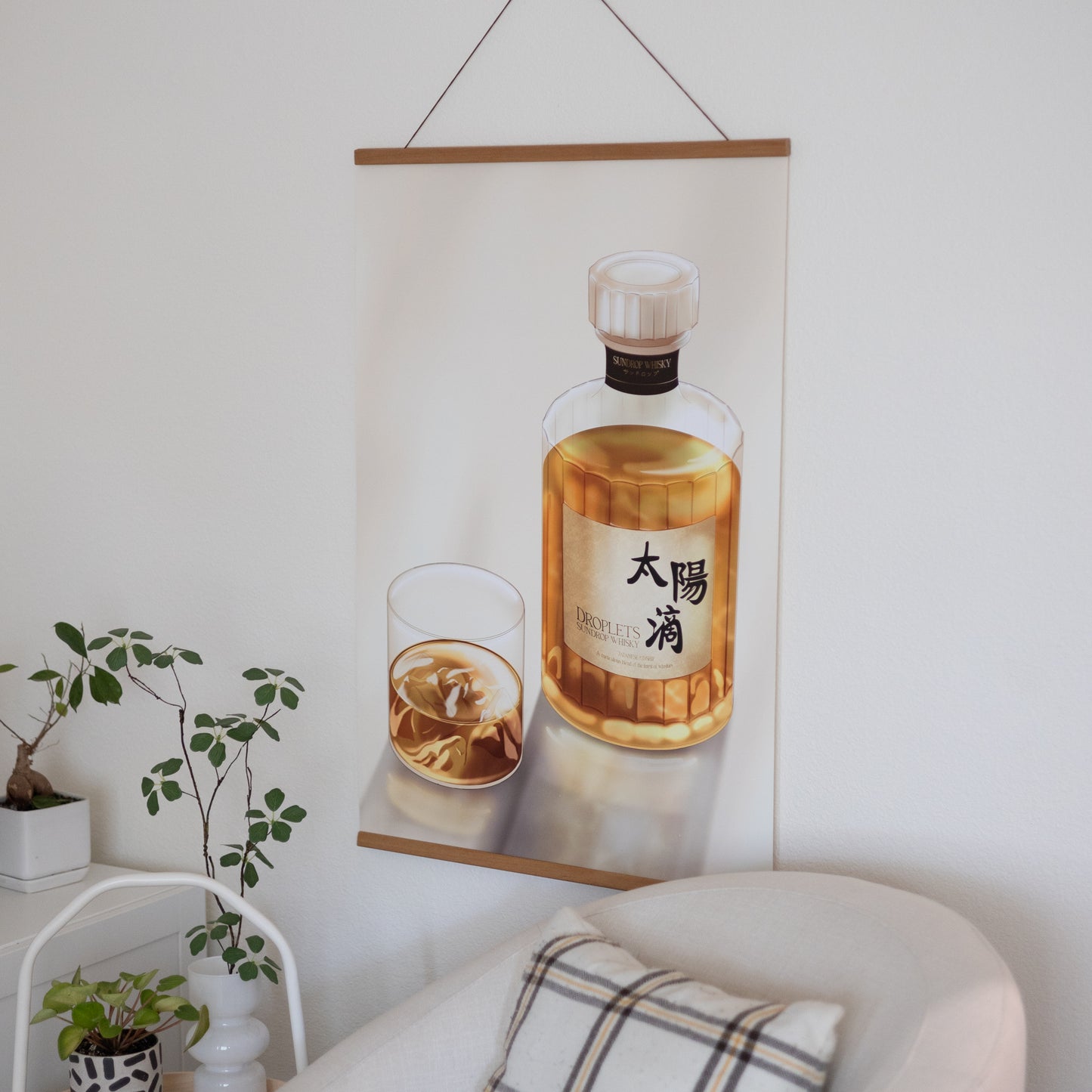 Sundroplet Whiskey Canvas