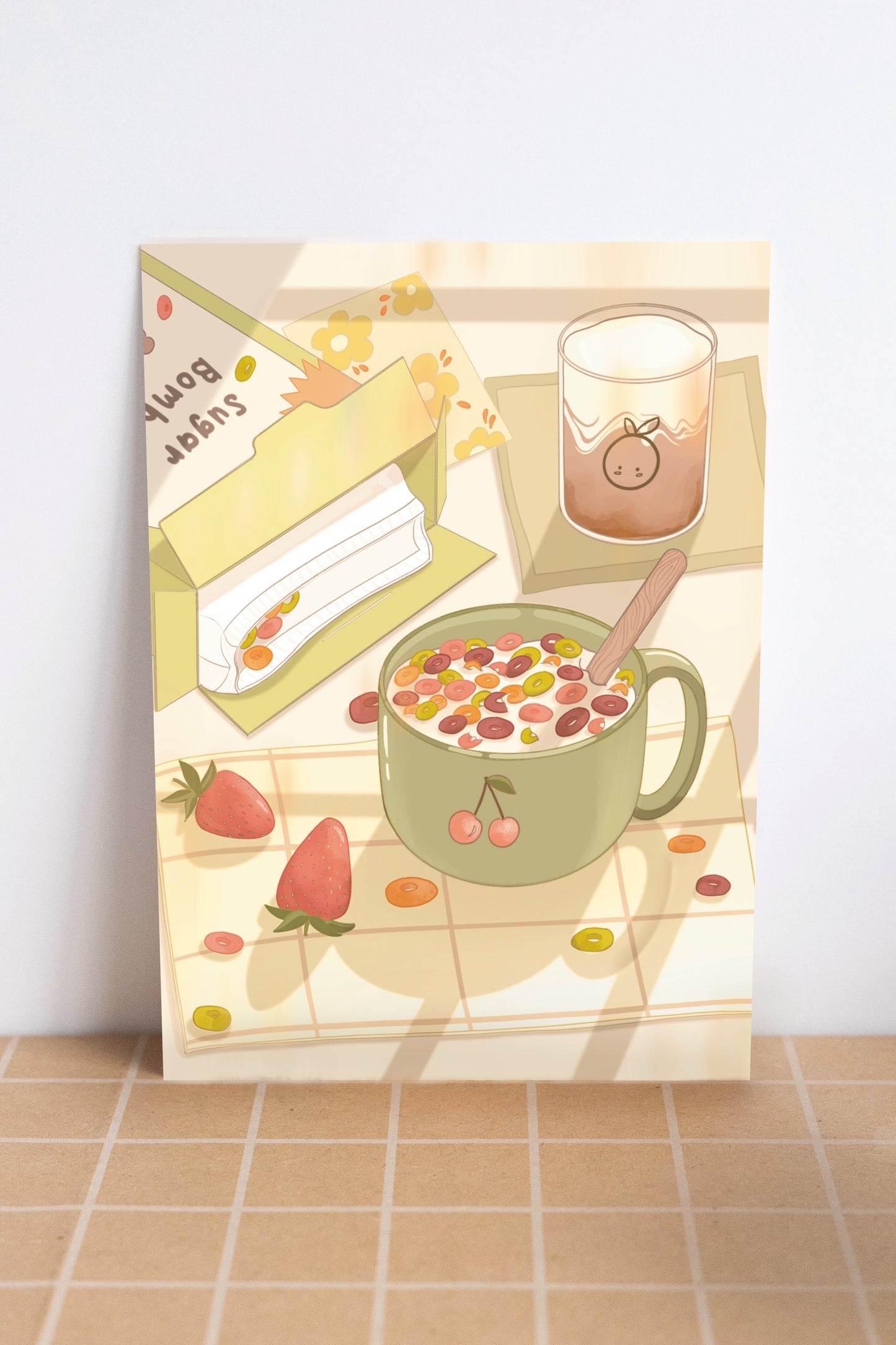 G'morning Cereal Art Print