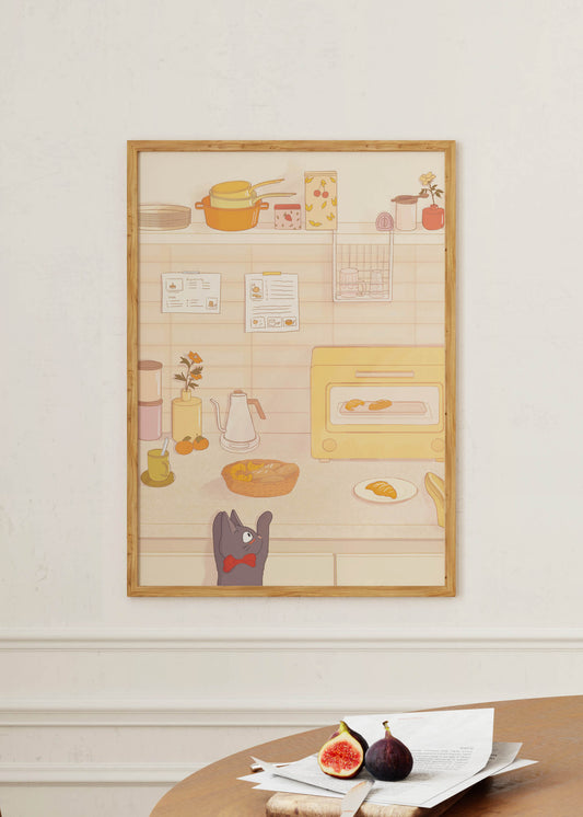 Jiji in the Kitchen Poster