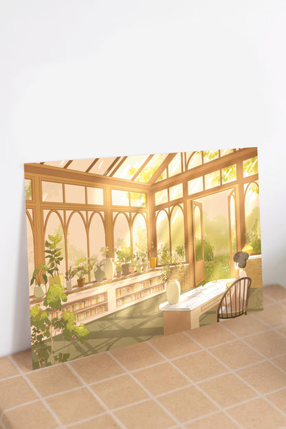 Greenhouse Study Art Print