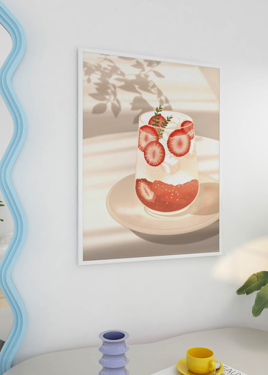 Strawberry Vibe Poster